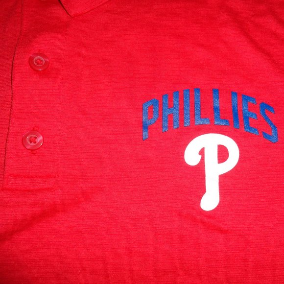 Philadelphia Phillies MLB Genuine Merchandise Polo Golf Shirt - Size Large - Picture 3 of 6